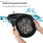 Large Bowl for Face Ice Bath Foldable Ice Bath Bowl Silicone Bowl for Dipping Face Ice Bath Ice Bath at Home